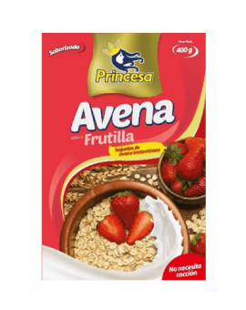 Avena sabor frutilla